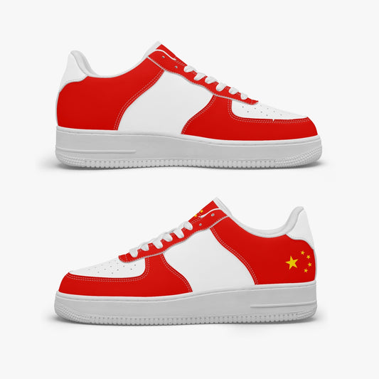 China Flag R-Force 1 Low Tops - Men's & Women's