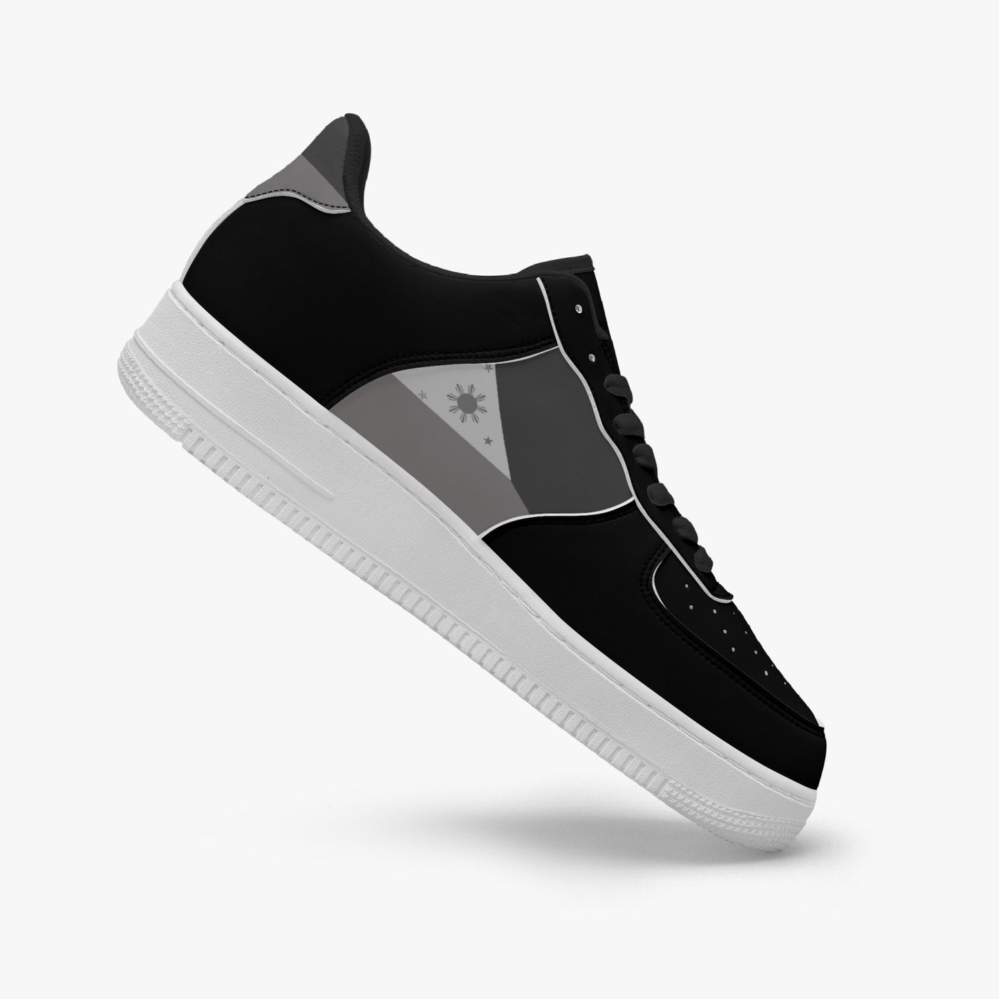 Philippines Classic R-Force 1 Low Tops (Black) - Men's & Women's