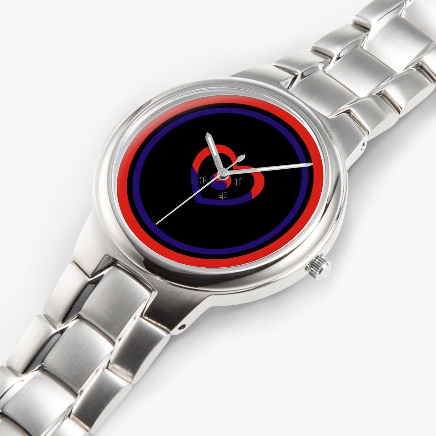 South Korea Love Stainless Steel Luxury Women's Watch - Rose Gold / Silver / Black