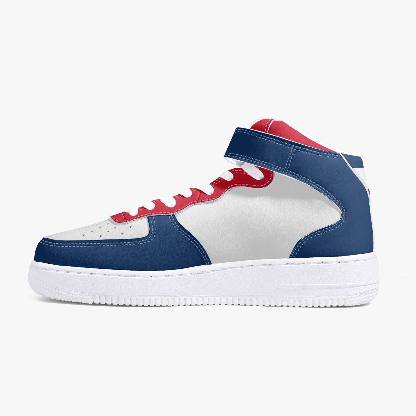Dominican Republic Flag R-Force 1 Mid Tops - Men's & Women's