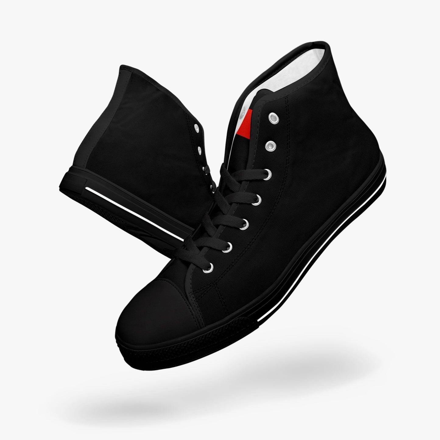 China Classic Canvas High Tops (Black) - Men's & Women's