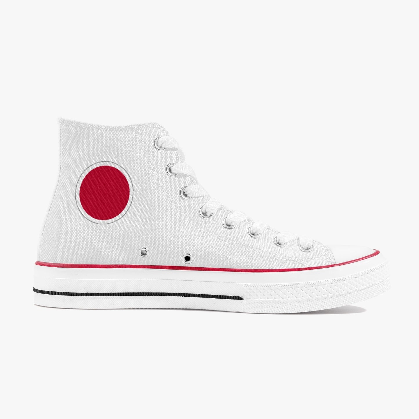Japan Classic Canvas High Tops (White) - Men's & Women's