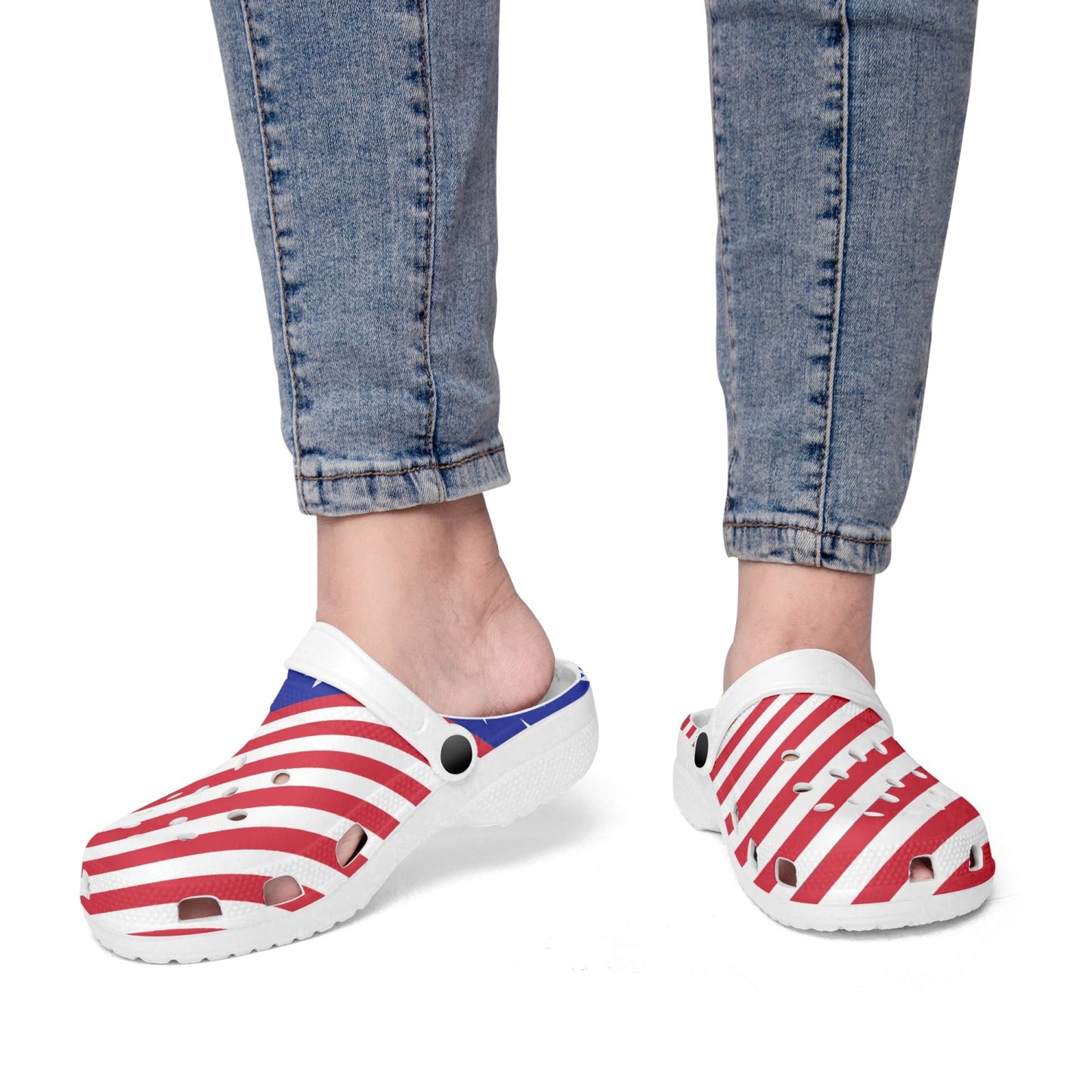American Flag Clogs - Men's & Women's