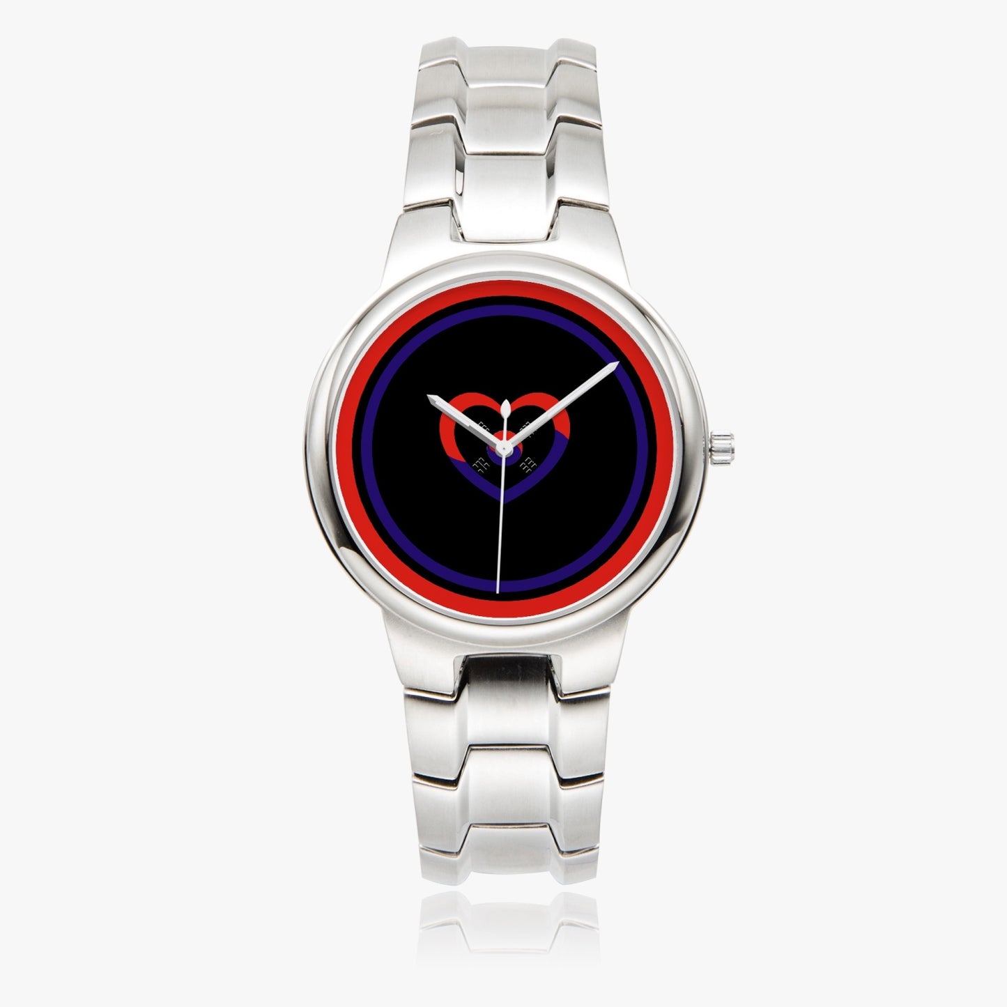 South Korea Love Stainless Steel Luxury Women's Watch - Rose Gold / Silver / Black