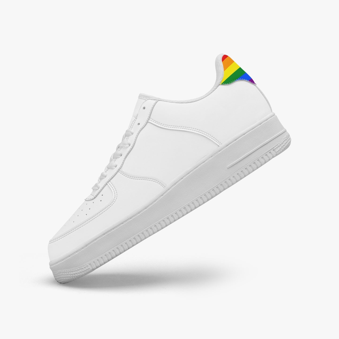 Rainbow Pride R-Force 1 Low Tops (White) - Men's & Women's