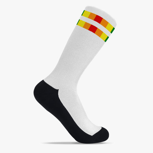 Rainbow Striped Sport Socks
