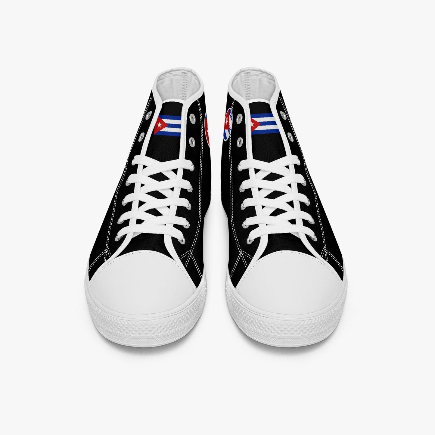 Cuba Classic Canvas High Tops (Black) - Men's & Women's