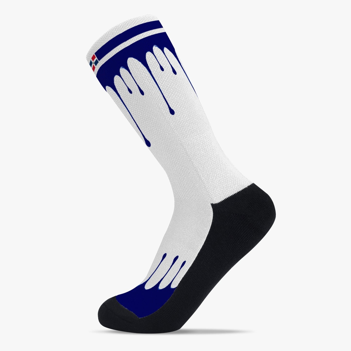 Dominican Drip Sport Socks (Blue Drip)