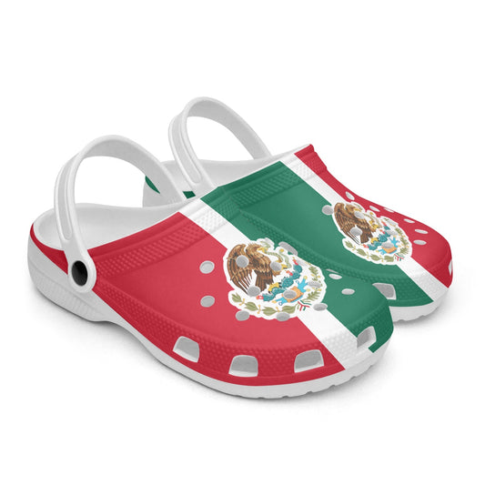 Mexico Flag Clogs - Men's & Women's