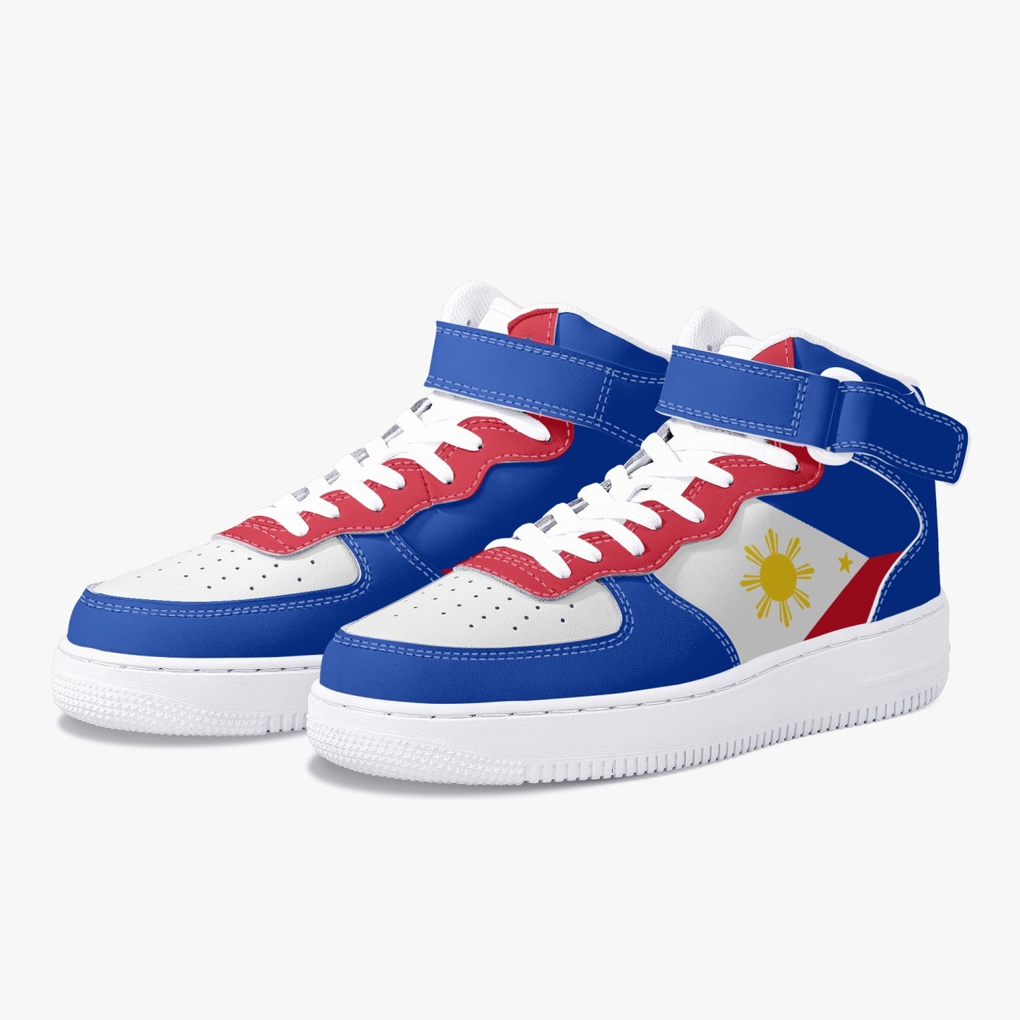 Philippines Flag R-Force 1 Mid Tops - Men's & Women's