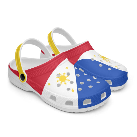 Philippines Flag Clogs - Men's & Women's