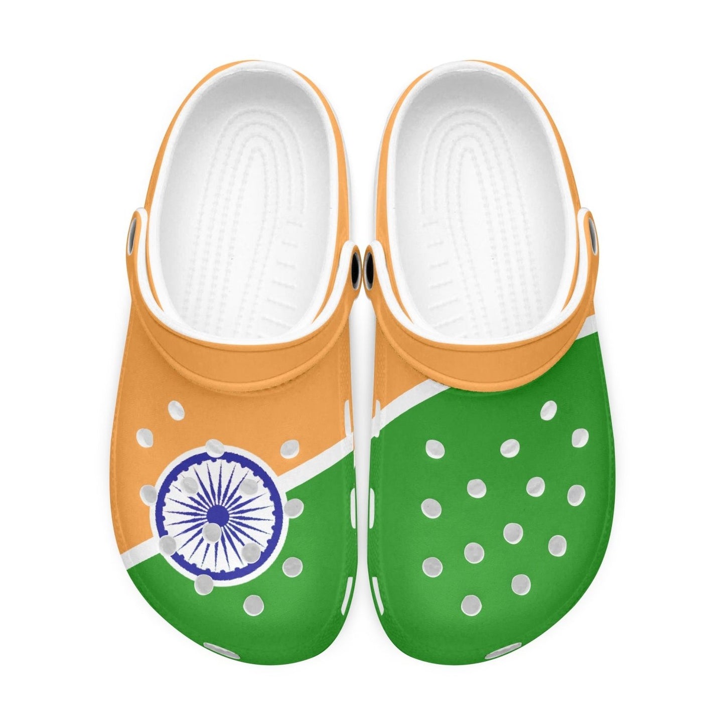 India Flag Clogs - Men's & Women's