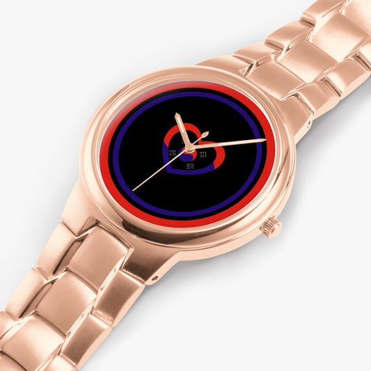 South Korea Love Stainless Steel Luxury Women's Watch - Rose Gold / Silver / Black