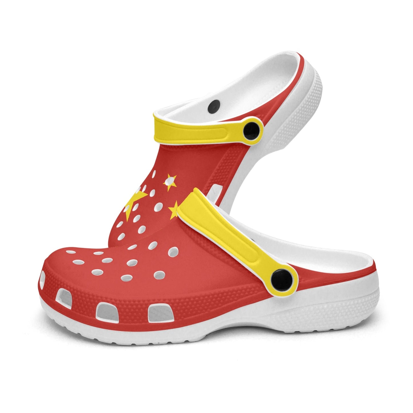 China Flag Clogs - Men & Women's