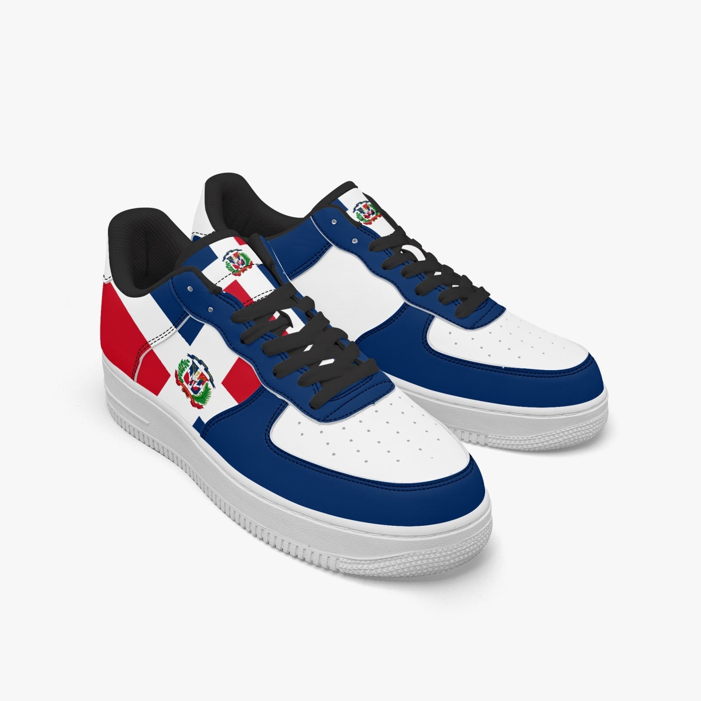 Dominican Republic Flag R-Force 1 Low Tops - Men's & Women's