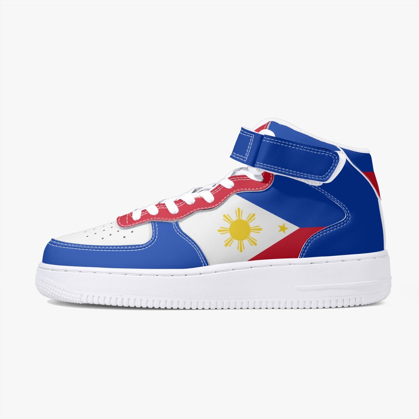 Philippines Flag R-Force 1 Mid Tops - Men's & Women's