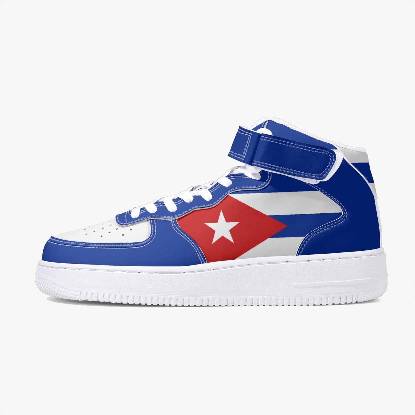 Cuba Flag R-Force 1 Mid Tops - Men's & Women's