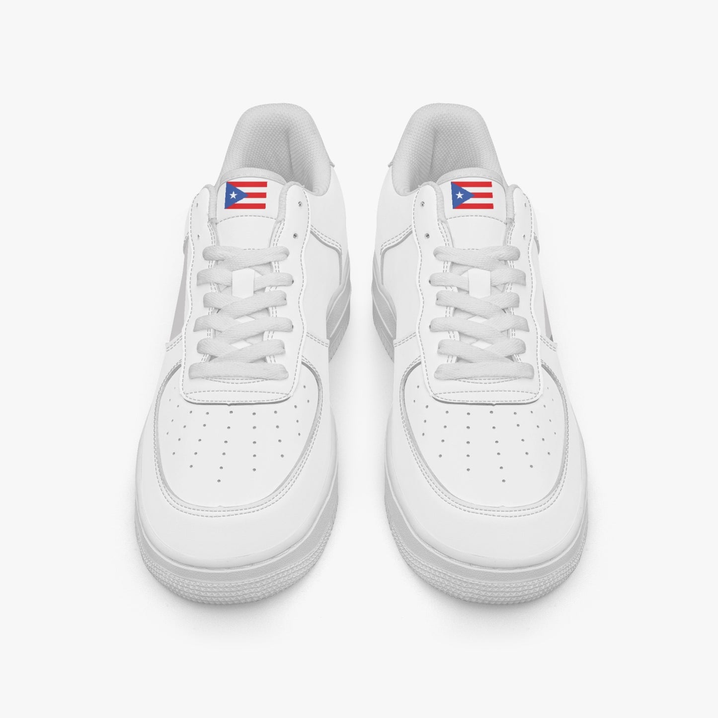 Puerto Rico Classic R-Force 1 Low Tops (White) - Men's & Women's