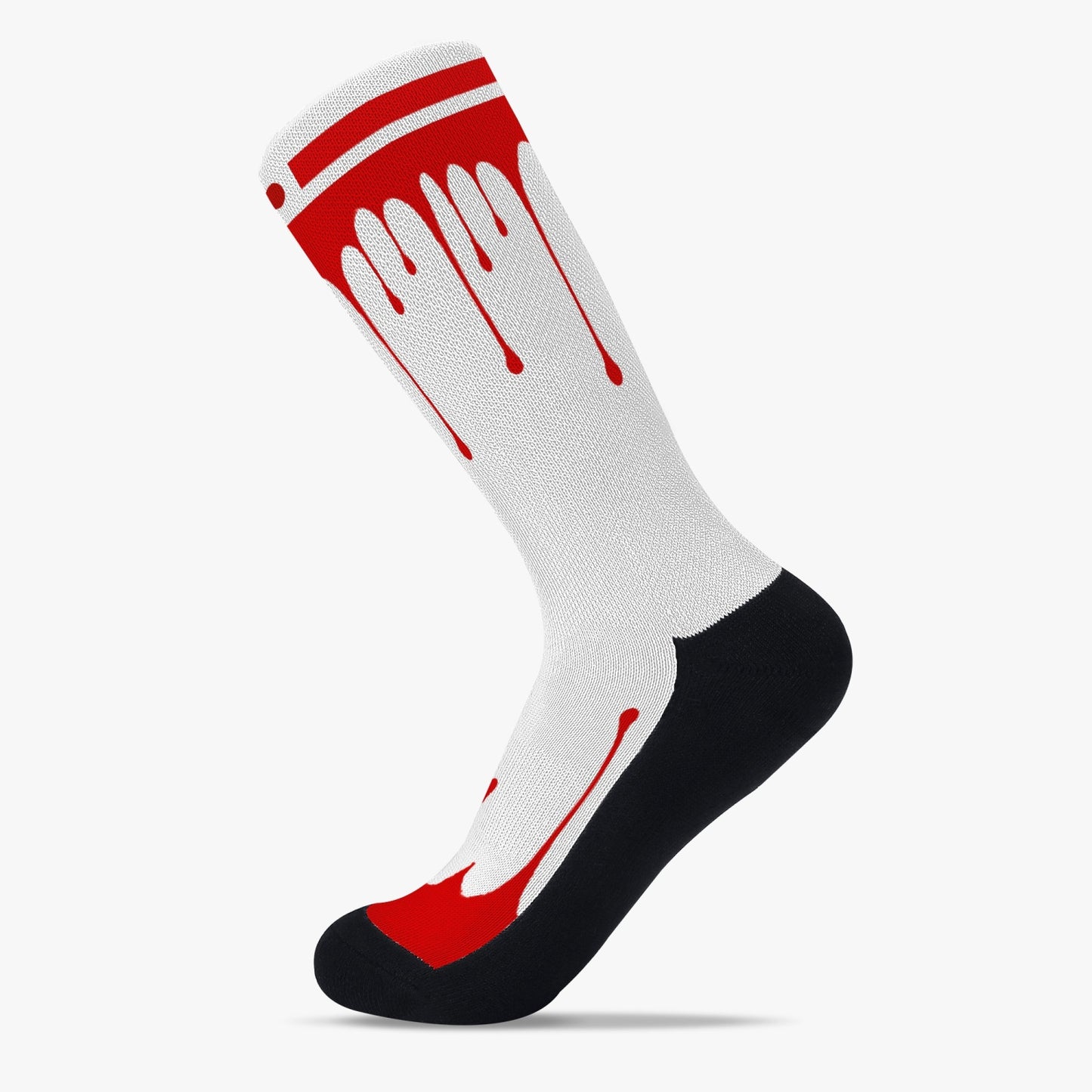 Japan Drip Sport Socks (Red Drip)