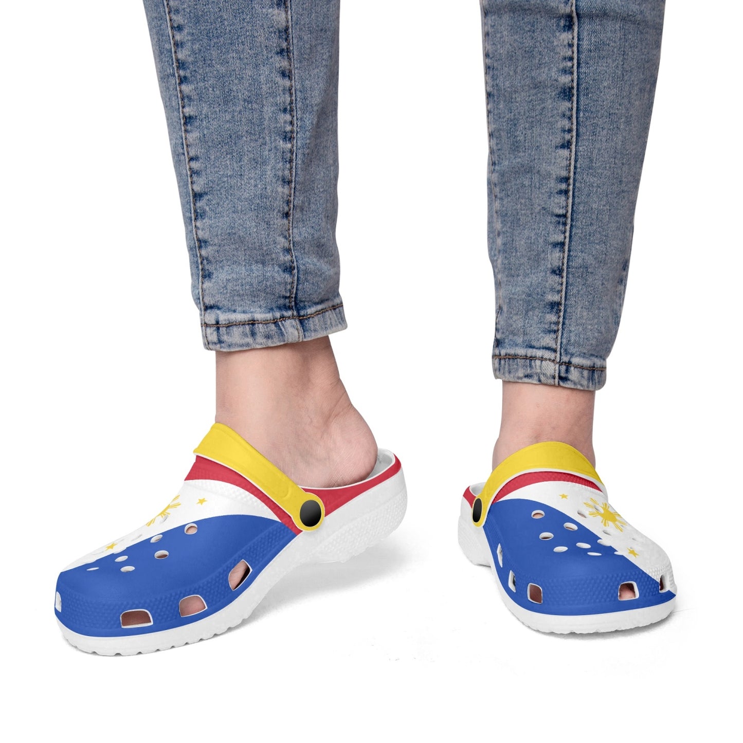 Philippines Flag Clogs - Men's & Women's