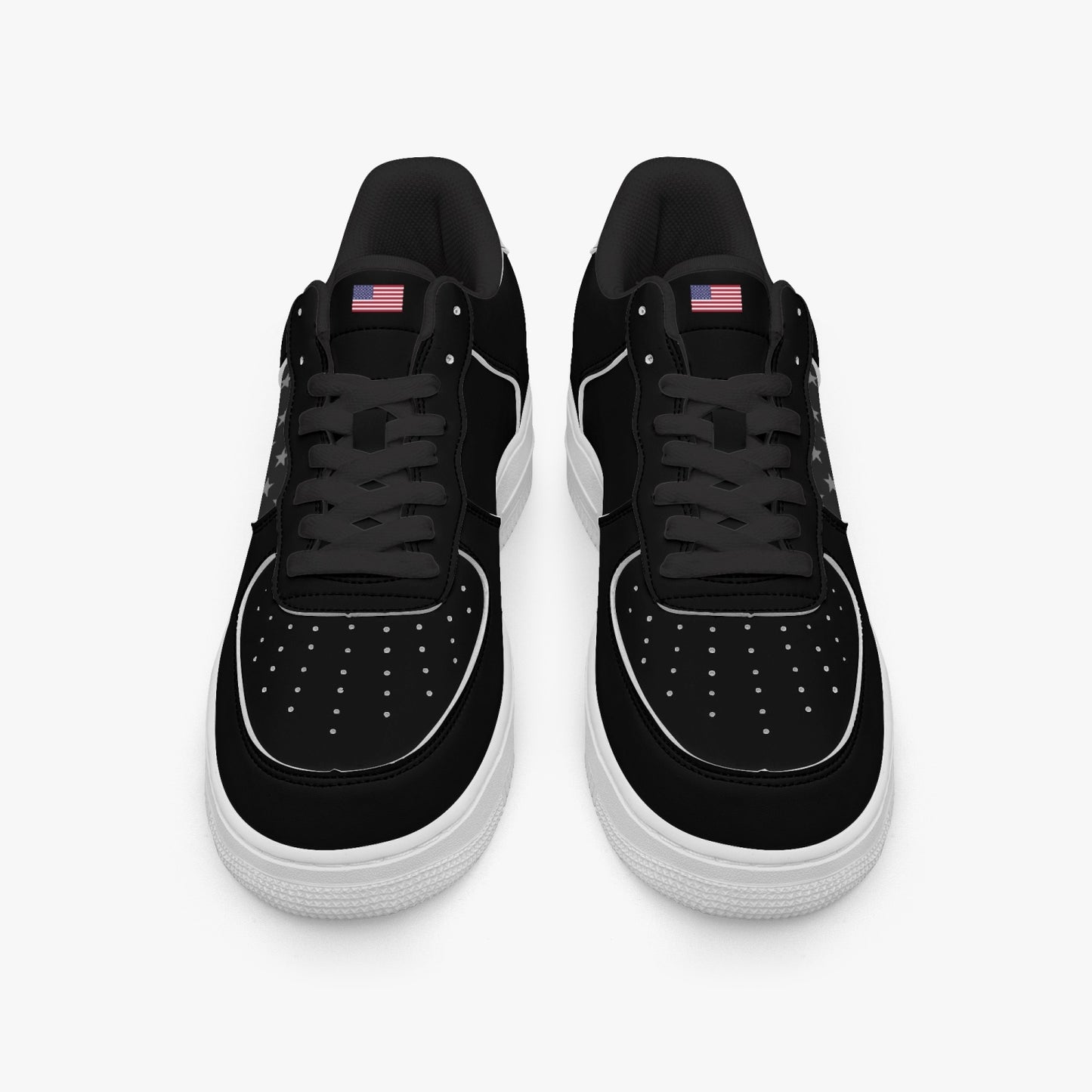 American Classic R-Force 1 Low Tops (Black) - Men's & Women's