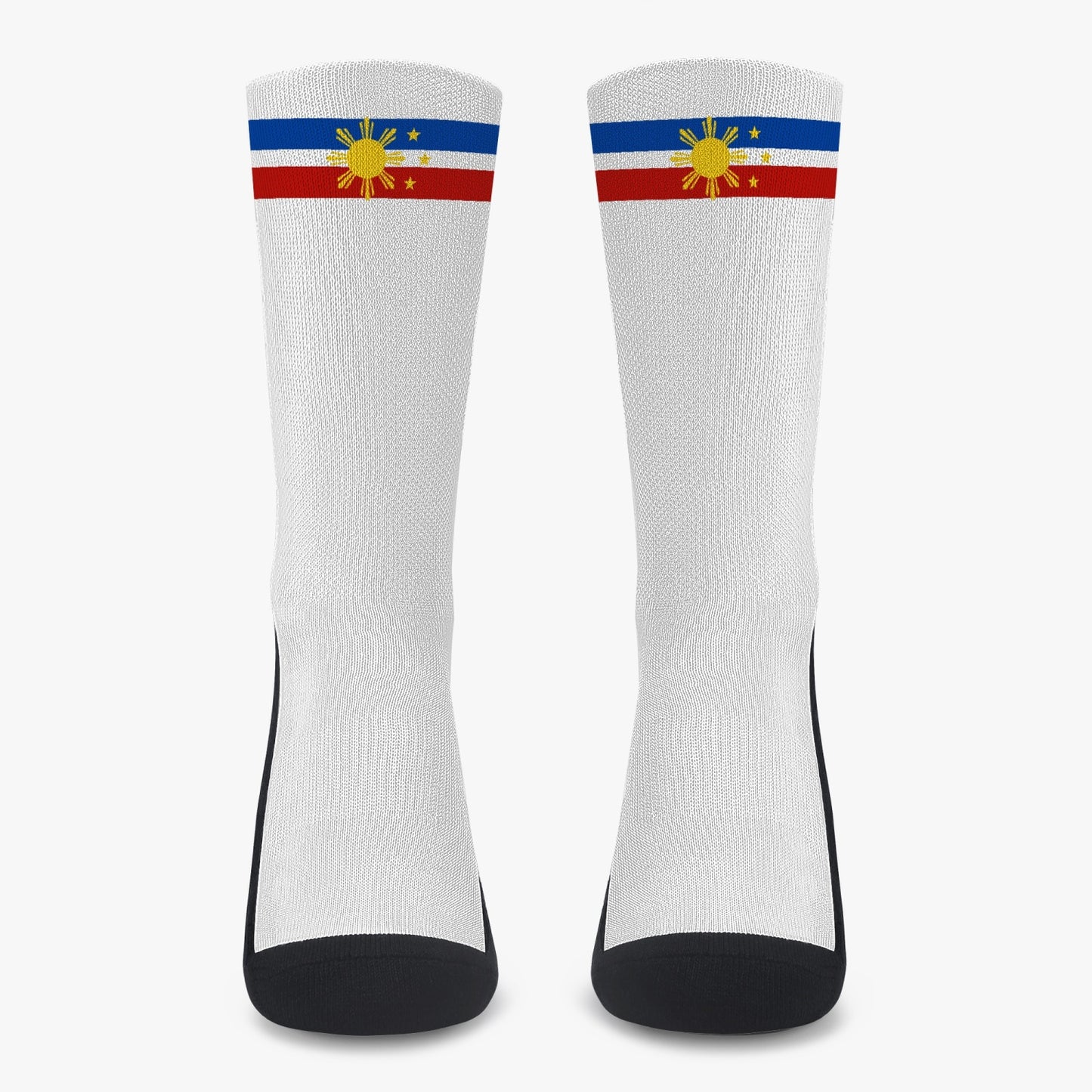 Philippines Pride Sport Socks (White)