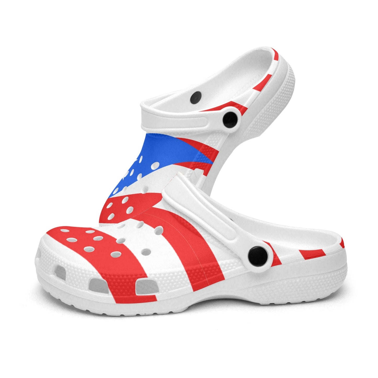 Puerto Rico Flag Clogs - Men's & Women's