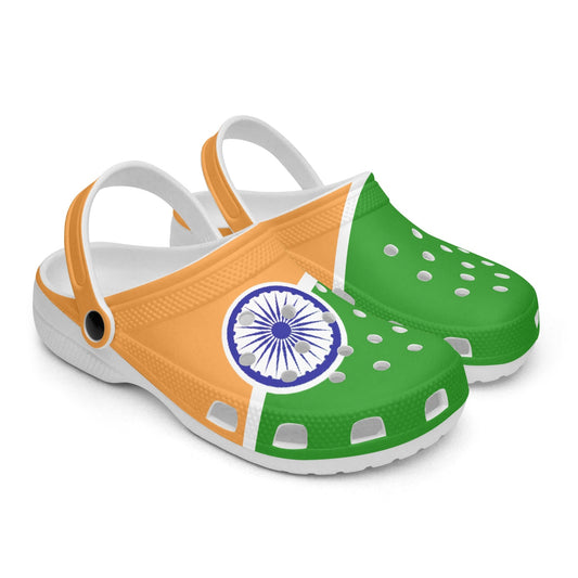 India Flag Clogs - Men's & Women's