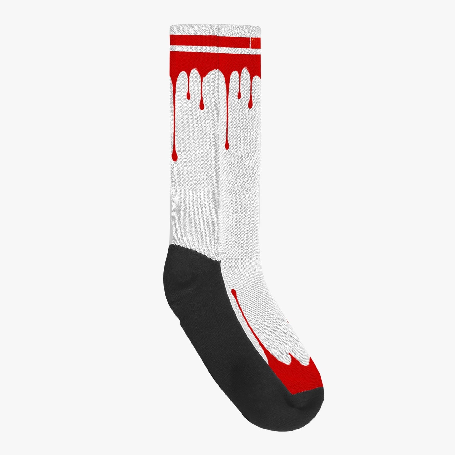 China Drip Sport Socks (Red Drip)