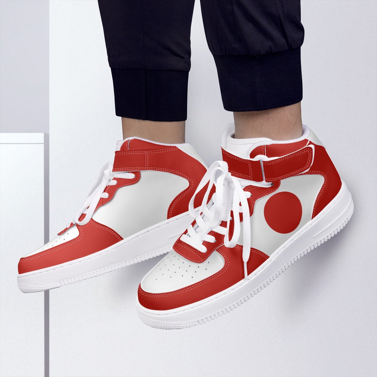 Japan Flag R-Force 1 Mid Tops - Men's & Women's