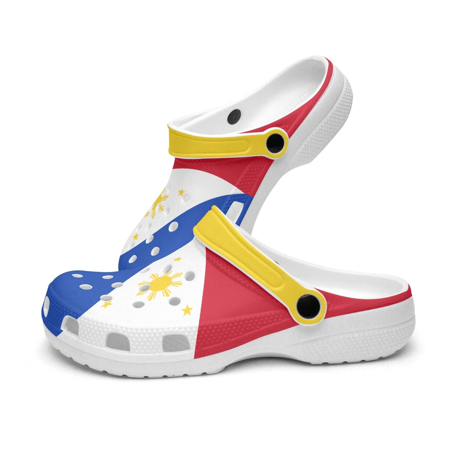 Philippines Flag Clogs - Men's & Women's