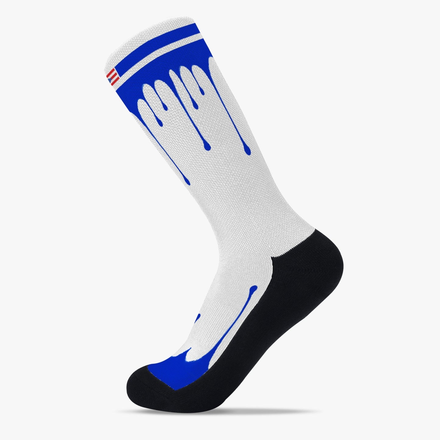 Puerto Rico Drip Sport Socks (Blue Drip)