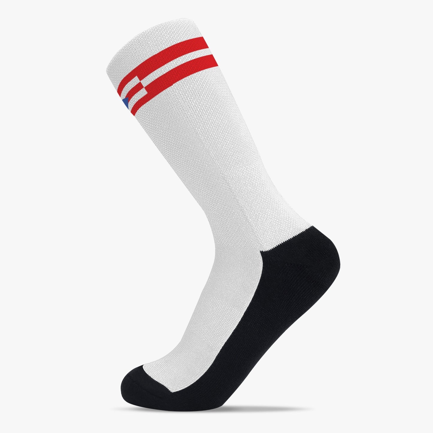 Puerto Rico Pride Sport Socks (White)