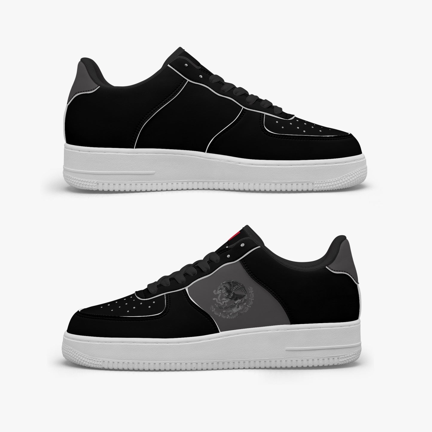 Mexico Classic R-Force 1 Low Tops (Black) - Men's & Women's