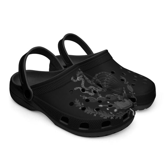 Mexico Flag Clogs (Black) - Men's & Women's
