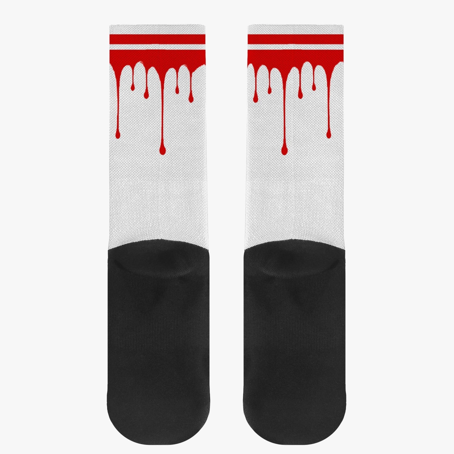 Puerto Rico Drip Sport Socks (Red Drip)