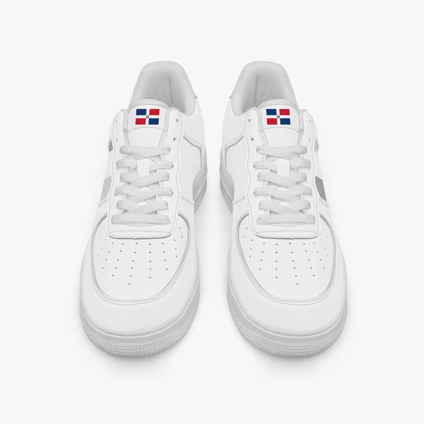 Dominican Republic Classic R-Force 1 Low Tops (White) - Men's & Women's