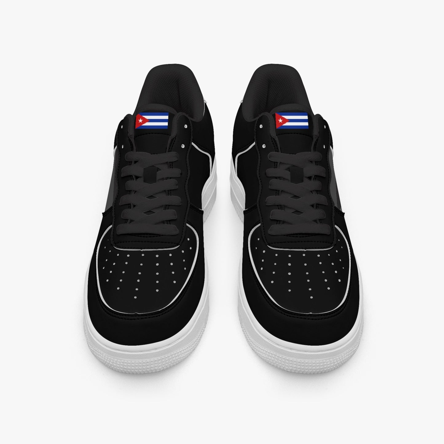 Cuba Classic R-Force 1 Low Tops (Black) - Men's & Women's