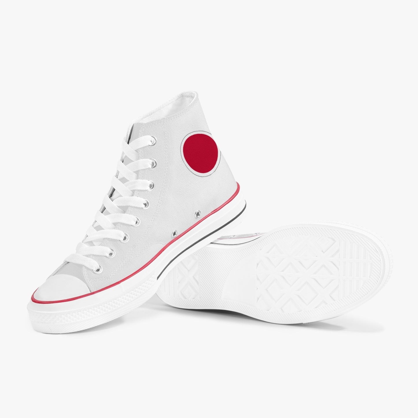 Japan Classic Canvas High Tops (White) - Men's & Women's