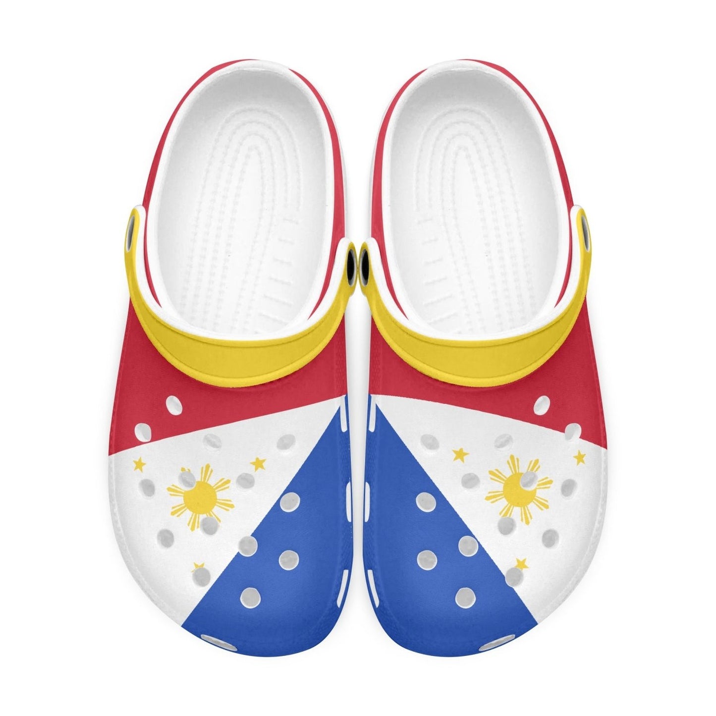 Philippines Flag Clogs - Men's & Women's