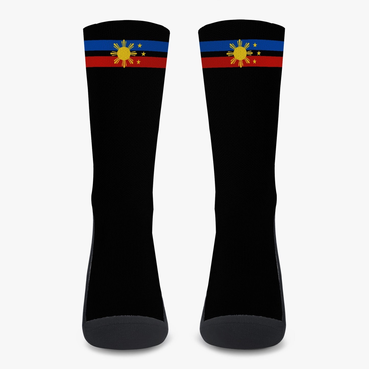 Philippines Pride Sport Socks (Black)