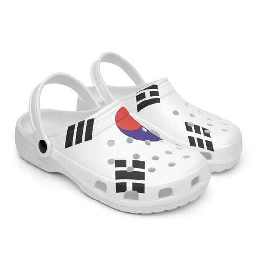 South Korea Flag Clogs - Men's & Women's