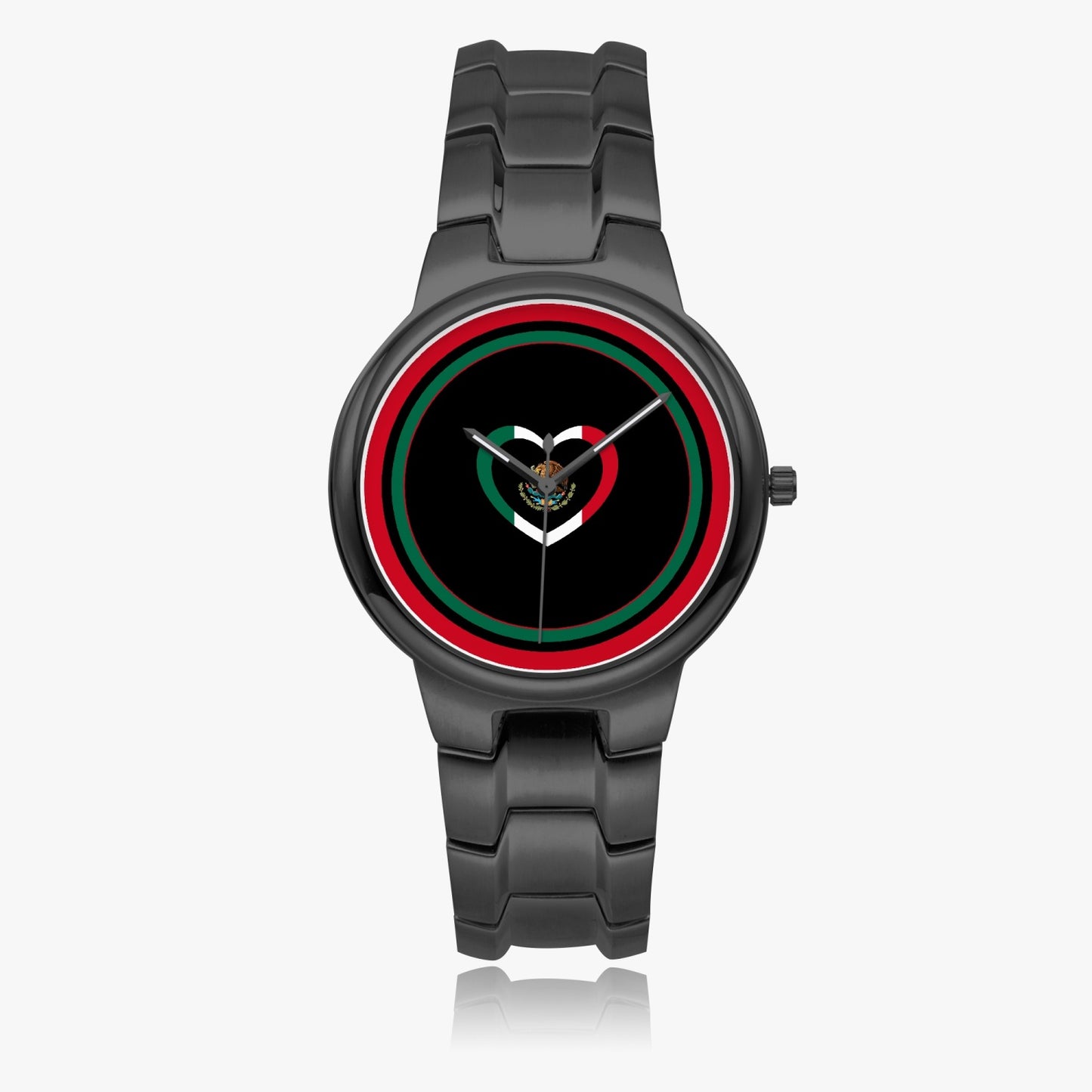 Mexico Love Stainless Steel Luxury Women's Watch - Rose Gold / Silver / Black