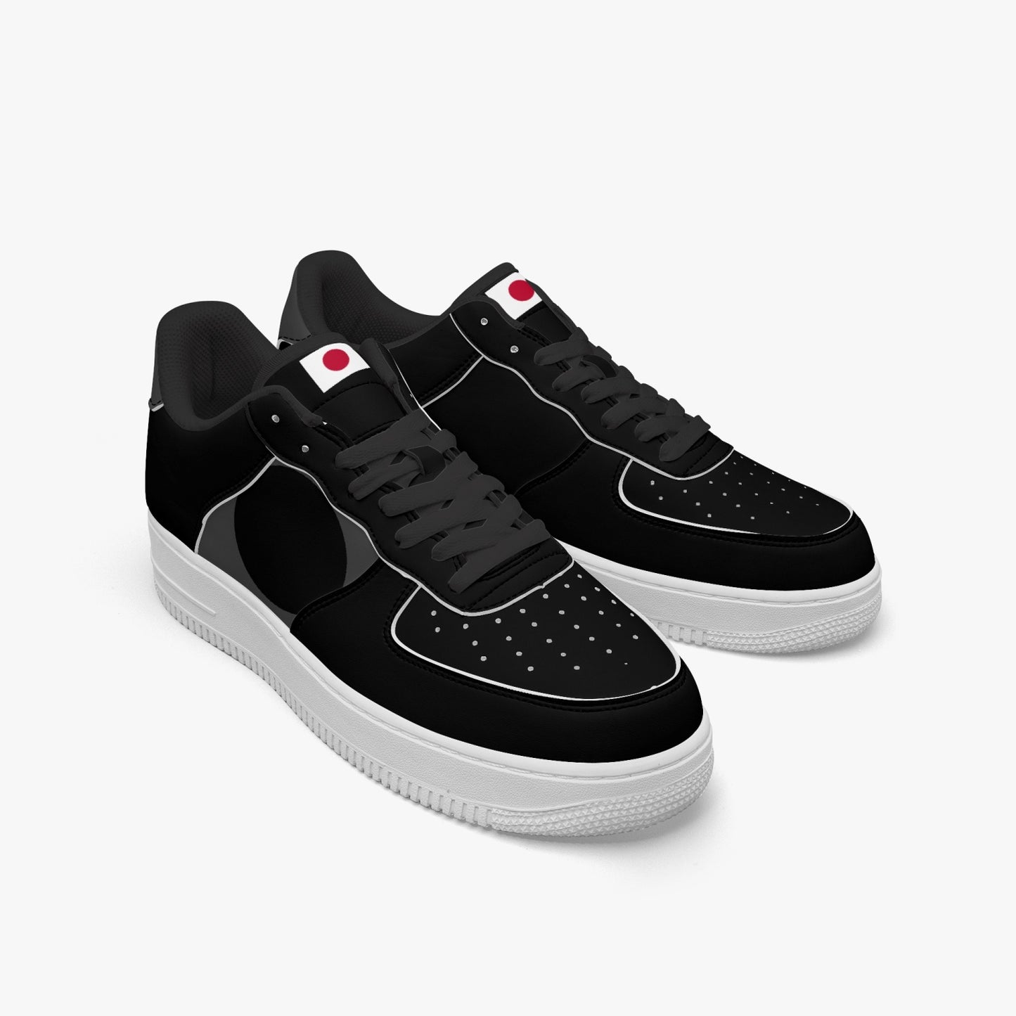 Japan Classic R-Force 1 Low Tops (Black) - Men's & Women's