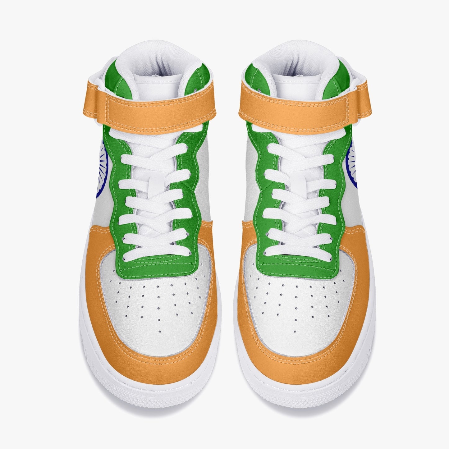 India Flag R-Force 1 Mid Tops - Men's & Women's