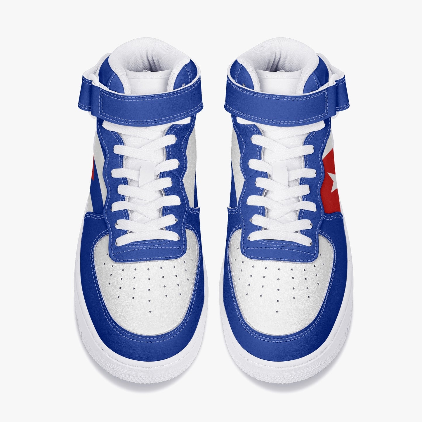 Cuba Flag R-Force 1 Mid Tops - Men's & Women's