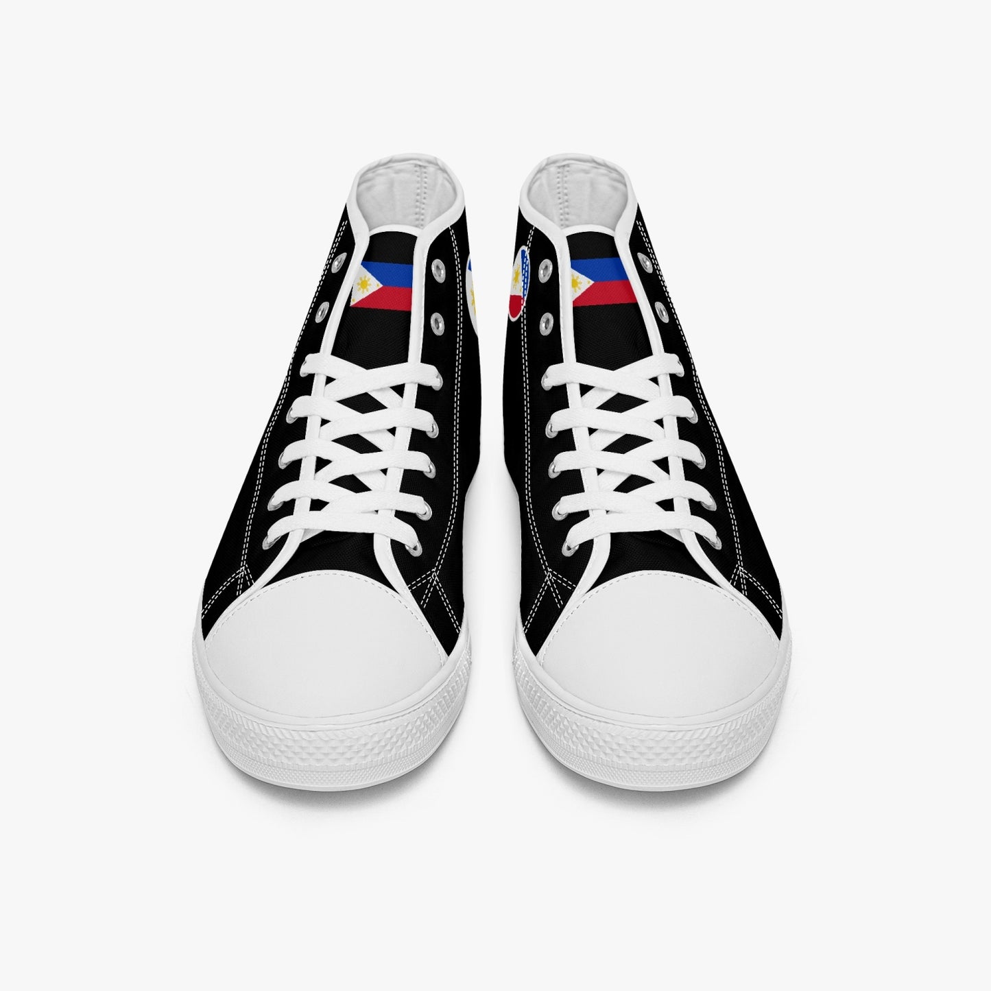 Philippines Classic Canvas High Tops (Black) - Men's & Women's