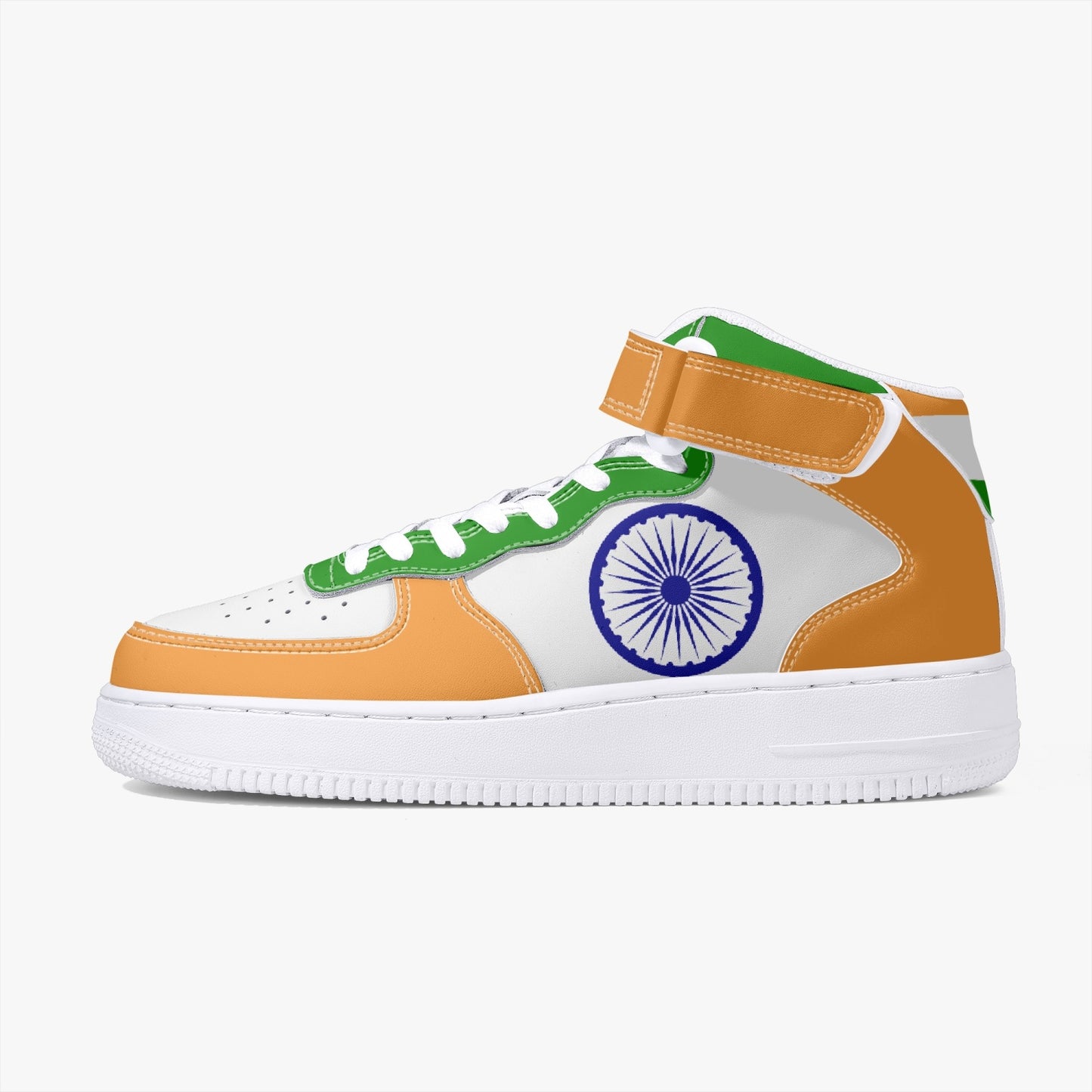 India Flag R-Force 1 Mid Tops - Men's & Women's