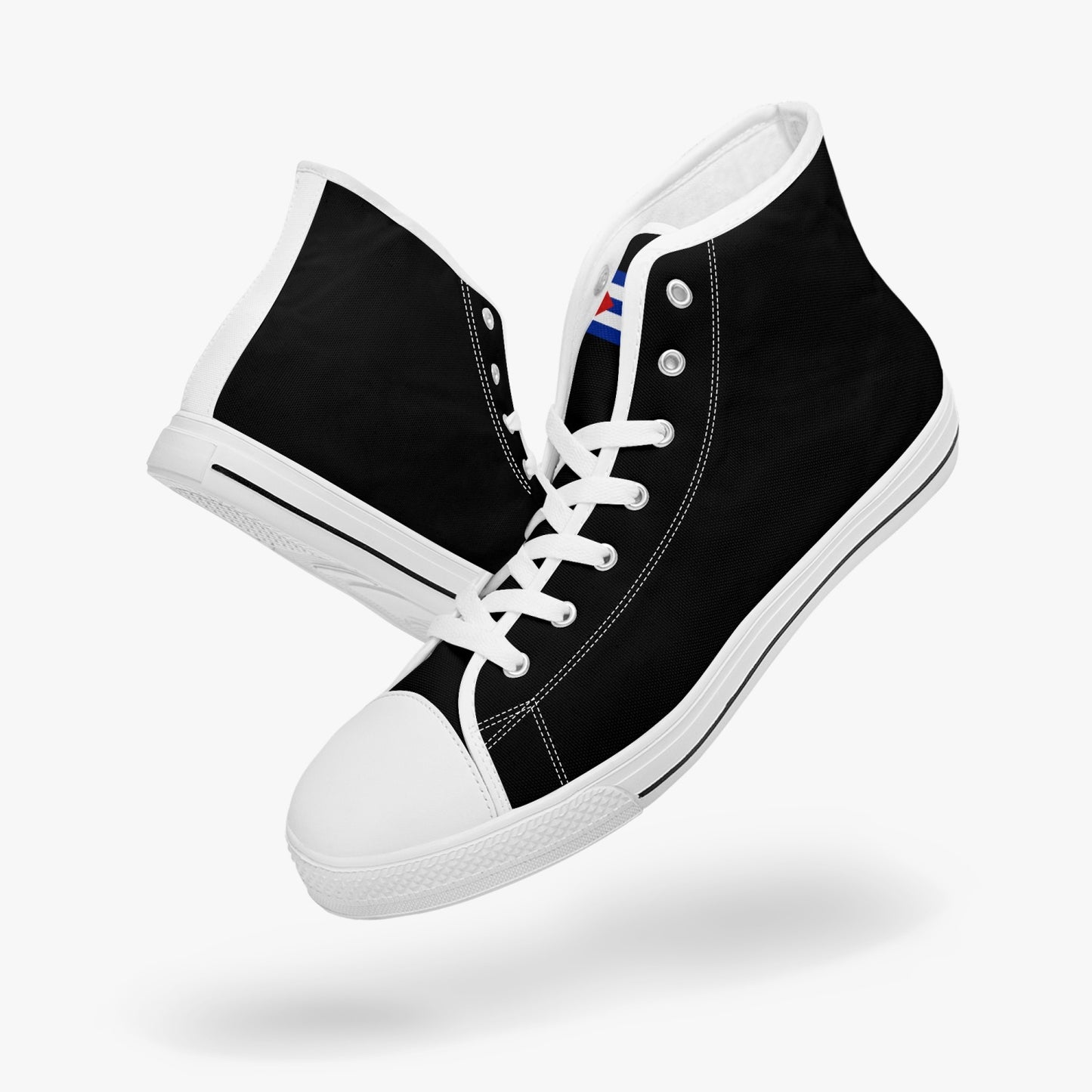 Cuba Classic Canvas High Tops (Black) - Men's & Women's