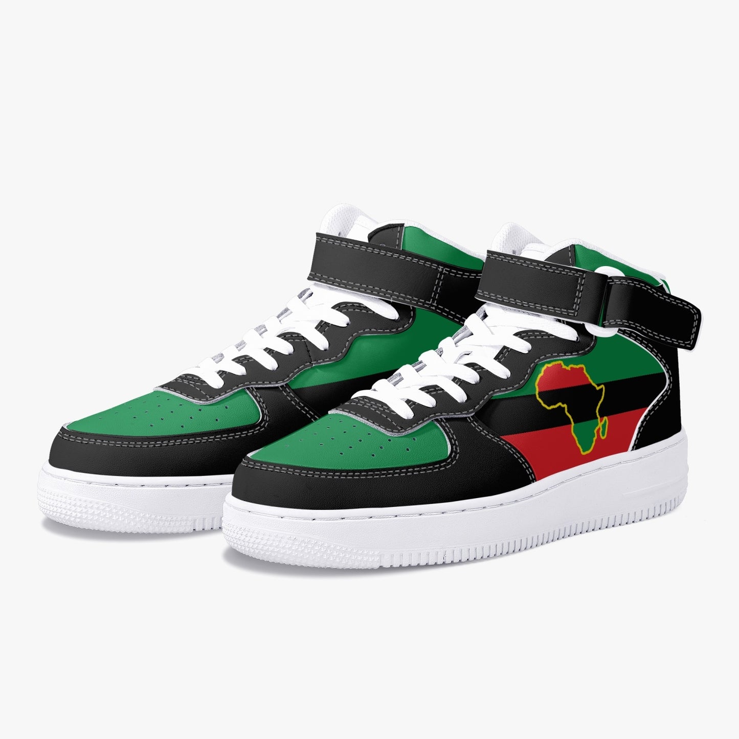 Africa Pride R-Force 1 Mid Tops - Men's & Women's